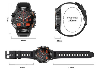 Reloj Inteligente Deportivo Resistente con Llamadas - Image 6