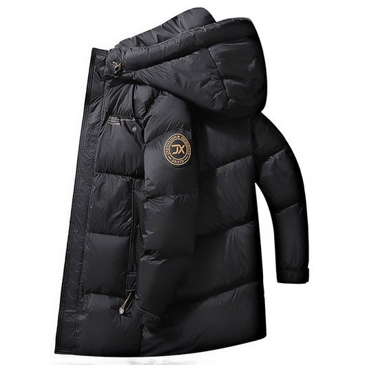 Chaqueta de Plumón de Pato Gruesa para Hombre - Abrigo Casual Invierno - Image 4