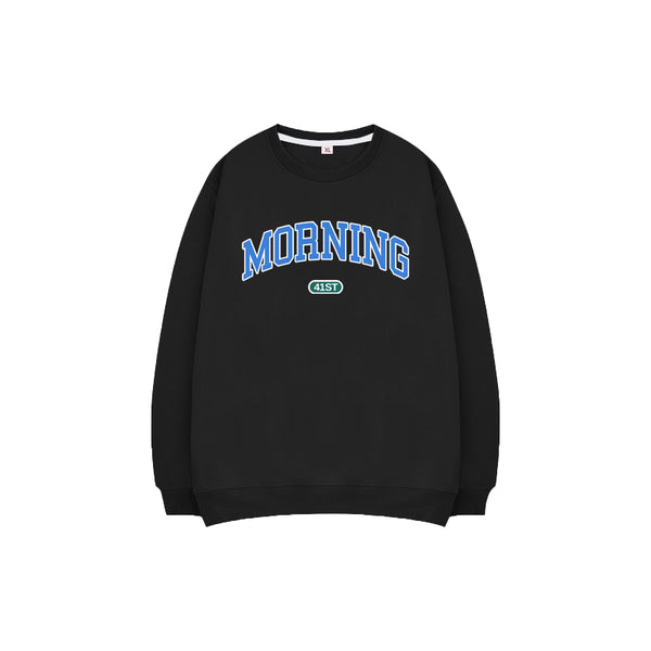 Suéter Cuello Redondo Estilo Street Unisex - Oversized Cómodo para Parejas