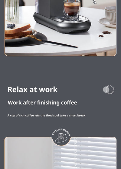 Cafetera Espresso Automática y Semiautomática con Vaporizador de Leche - Image 10