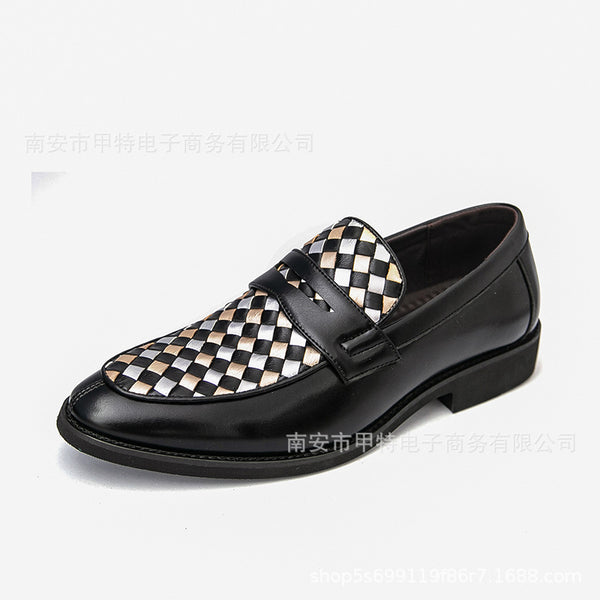 Zapatos de Cuero Casual con Punta Afilada para Hombre - Image 6