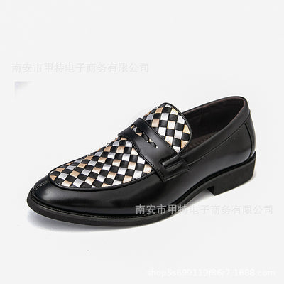 Zapatos de Cuero Casual con Punta Afilada para Hombre - Image 6