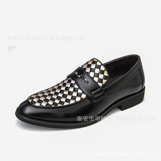 Zapatos de Cuero Casual con Punta Afilada para Hombre - Image 6