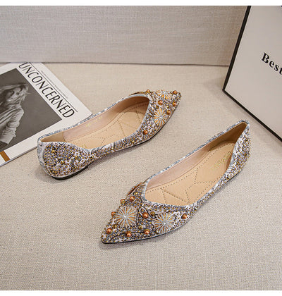 Zapatos Planos Mujer con Pedrería y Remaches - Nuevo Estilo Elegante - Image 19