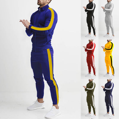 Conjunto Deportivo con Capucha y Combinación de Colores Personalizada para Hombre - Image 13