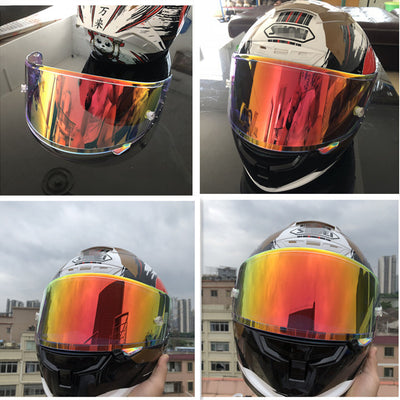 Lentes Electrochapados para Casco RYD - Set Completo con Protección Solar y Antivaho - Image 3
