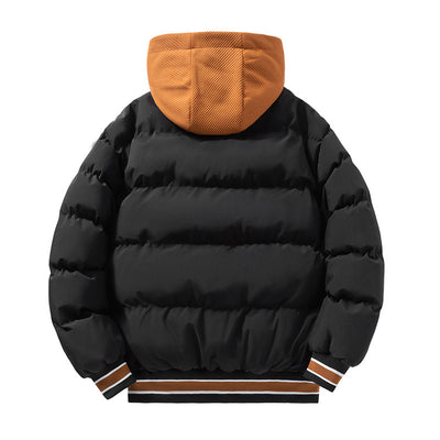 Chamarra de Invierno con Capucha de Algodón para Hombre y Joven - Image 4