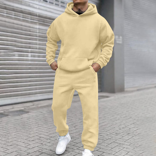 Conjunto Hoodie Oversized de Felpa Suave para Hombre y Mujer - Image 12
