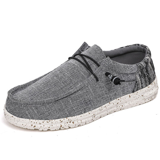 Zapatos Casuales de Lona Transpirable con Diseño Patchwork para Hombre - Image 3