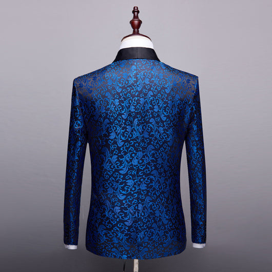 Blazer Floral Slim Fit para Hombre - Diseño Moderno y Elegante - Image 6