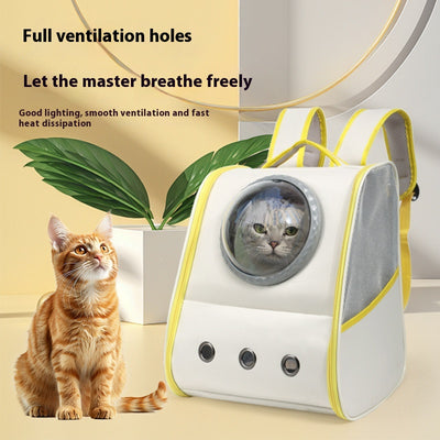 Mochila Transportadora para Mascotas con Cápsula Espacial - Gran Capacidad y Transpirable - Image 19