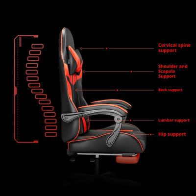 Silla Gamer Reclinable con Masaje para Oficina en Casa - Image 3