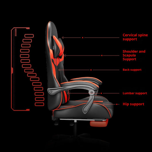 Silla Gamer Reclinable con Masaje para Oficina en Casa - Image 3