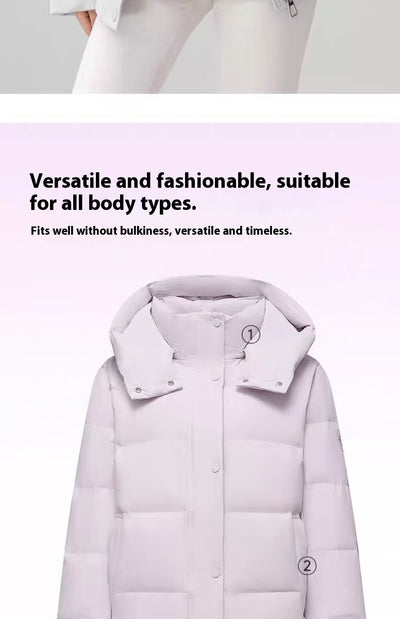 Chaqueta Corta de Algodón con Gorro Desmontable - Image 16