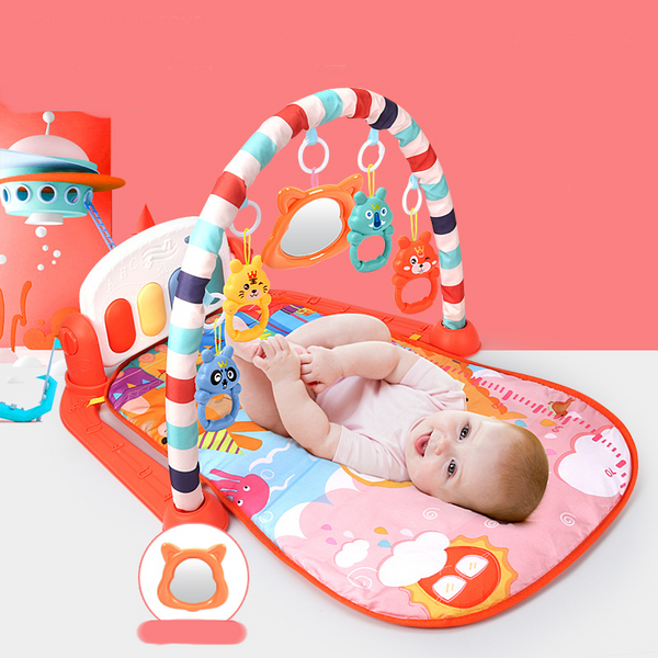 Piano Pedal Fitness para Bebés con Música y Juguete Interactivo