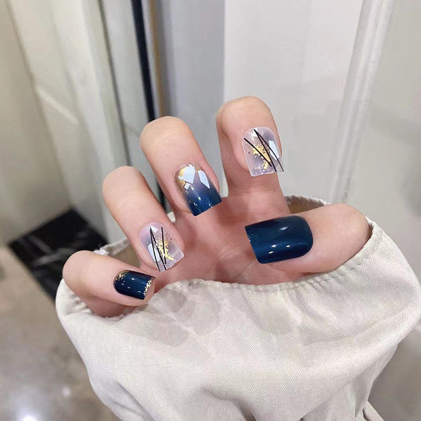 Set de Stickers de Uñas Cuadradas Premium