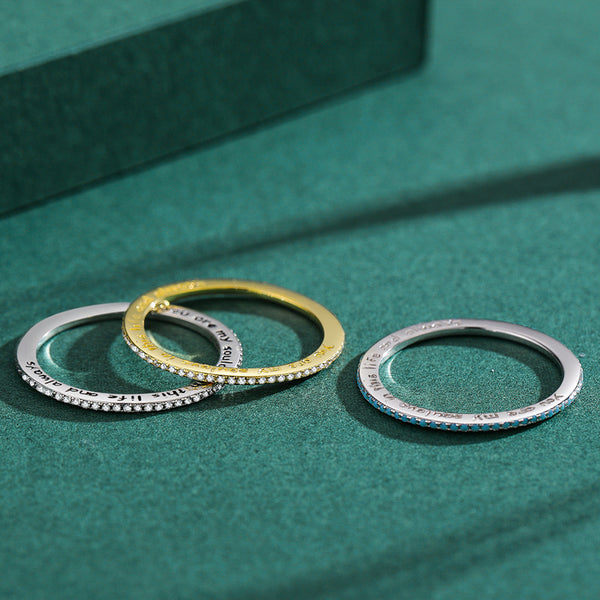 Anillo de Moda Minimalista con Personalidad para Mujer