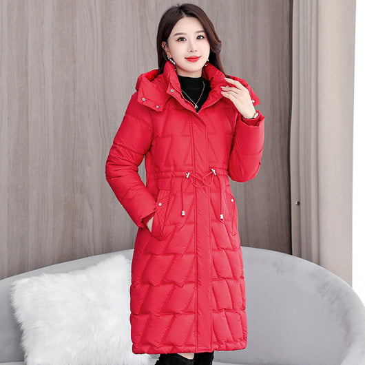 Abrigo Acolchado Slim Fit Talla Grande para Mujer - Invierno - Image 8