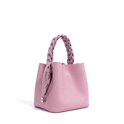 Bolso Bandolera Tejido a Mano - Bucket Bag Artesanal Compacto - Image 17