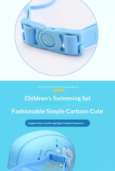 Gafas de Natación Infantiles Antivaho con Tapones Auditivos Integrados - Image 17