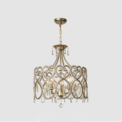 Lámpara de Araña de Cristal Envejecido - Lujo Francés para Sala de Estar - Image 19