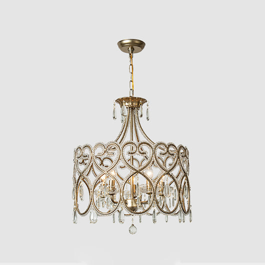 Lámpara de Araña de Cristal Envejecido - Lujo Francés para Sala de Estar - Image 19