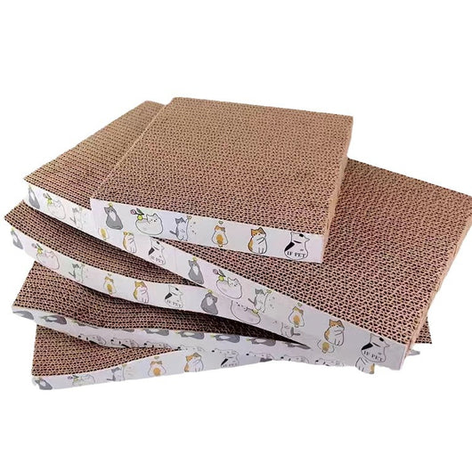 Rascador de Cartón Resistente para Gatos - Juguete Duradero sin Polvo - Image 4