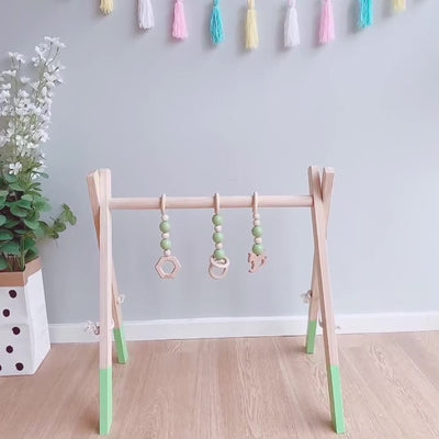 Adornos Decorativos de Fitness Estilo Nórdico en Madera - Image 14