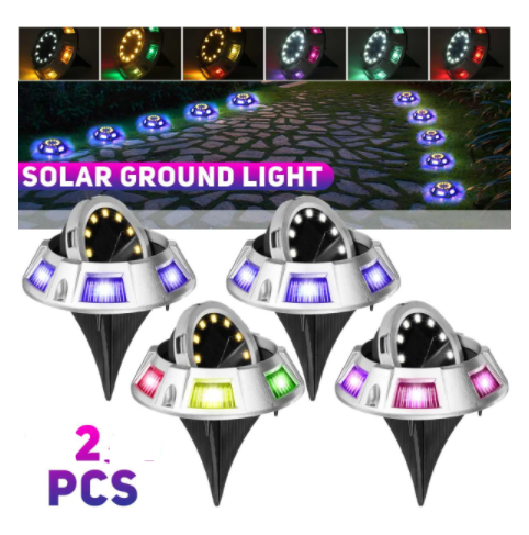 Lámpara Solar Luminosa para Terraza y Jardín - Image 6