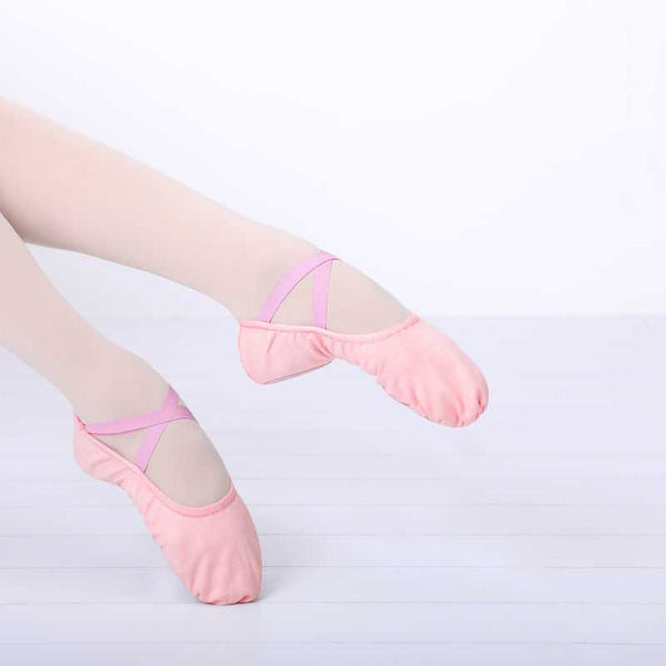 Zapatillas de Danza Clásica y Danza China para Bebés con Suela Blanda
