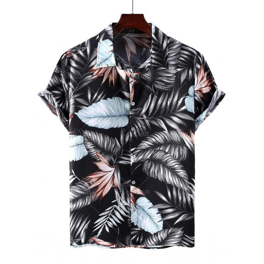 Camisa Casual Talla Grande Hombre Verano con Estampado Digital 3D Manga Corta - Image 5