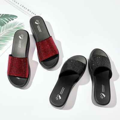 Pantuflas de Cuero Genuino Piel de Pescado Verano Cómodas - Image 3