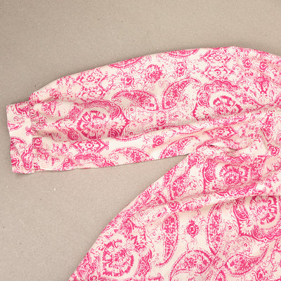 Blusa Retro Francesa Solapa Única Diseño Nicho para Mujer - Image 7