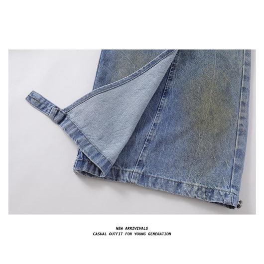 Pantalón Ancho con Diseño Deconstruido y Costuras Artesanales - Image 3