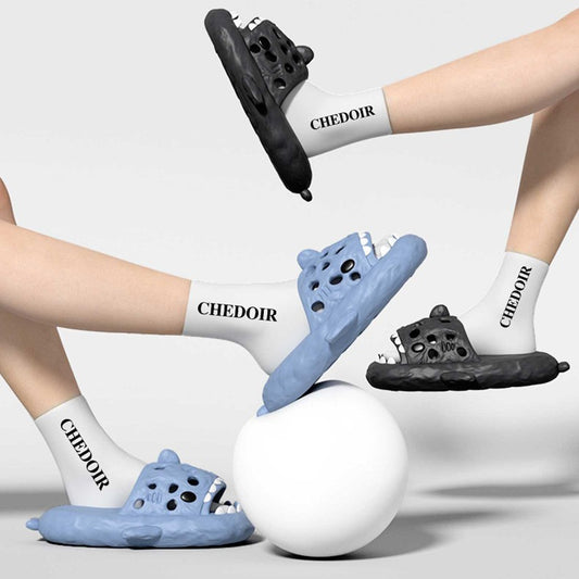Pantuflas de Baño Shark con Suela EVA Ligera - Diseño Infantil