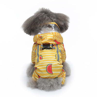 Impermeable Reflectante para Perros Cuatro Patas - Diseño Universal Todo Clima - Image 4