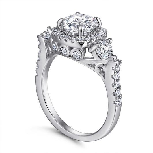 Anillo de Plata 925 con Circonita Talla Princesa - Image 5