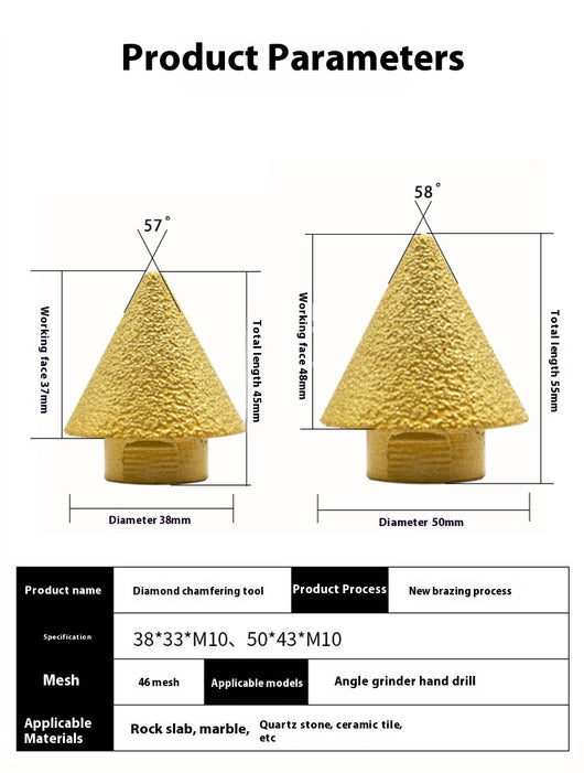 Máquina de Biselado Diamantado para Cerámica, Mármol y Perforación - Image 18