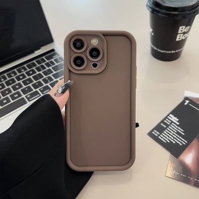 Funda Silicona Integral de Color Sólido para Teléfono - Image 4