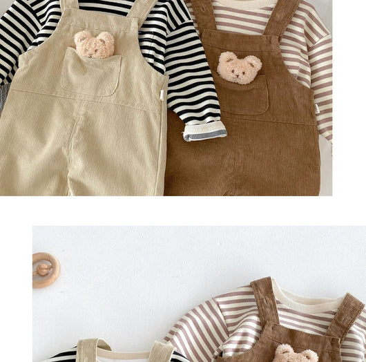 Peto Infantil Casual con Osito para Niños - Image 15