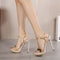 Tacones Altos Plataforma con Moño Decorativo - Estilo Europeo