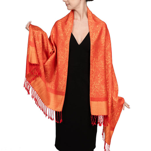 Elegante Chal Ligero de Lujo - Envolvente de Imitación Cashmere para Mujer - Image 53