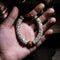 Pulsera de Pareja Ágata Natural con Hueso Tibetano