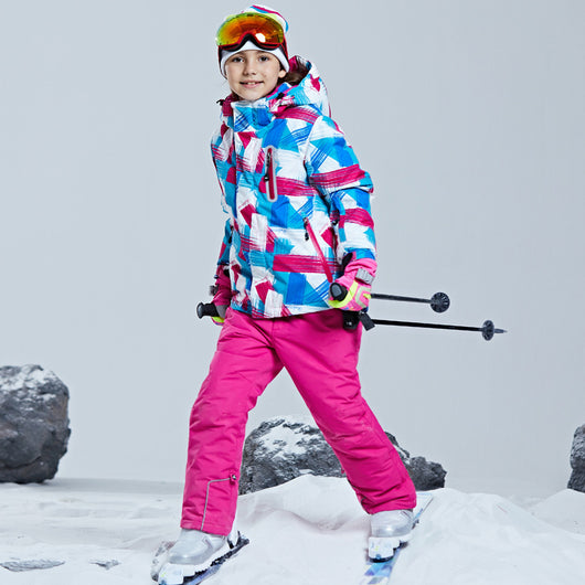 Chaqueta Impermeable para Esquí Infantil - Diseño Versátil para Tabla Simple y Doble - Image 3