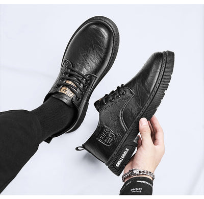 Botas de Cuero para Hombre - Estilo Casual y Trabajo - Image 21