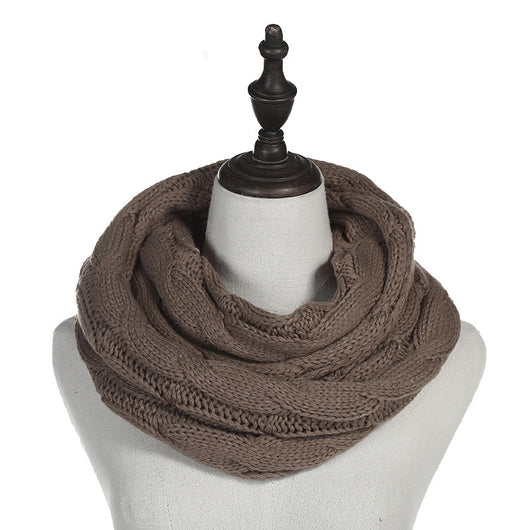Bufanda Tejida Cálida Cien Torres para Otoño e Invierno - Image 8