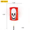 Calavera Roja Grande