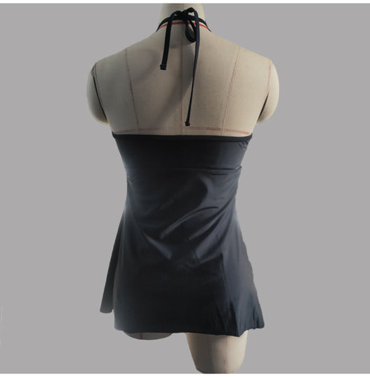 Conjunto de Traje de Baño Halter con Tiras Removibles - Image 13