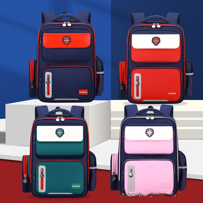 Mochila Escolar Ergonómica Impermeable Alivio de Carga