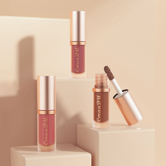 Labial Velvet Mate 12 Colores - Larga Duración Sin Transferencia